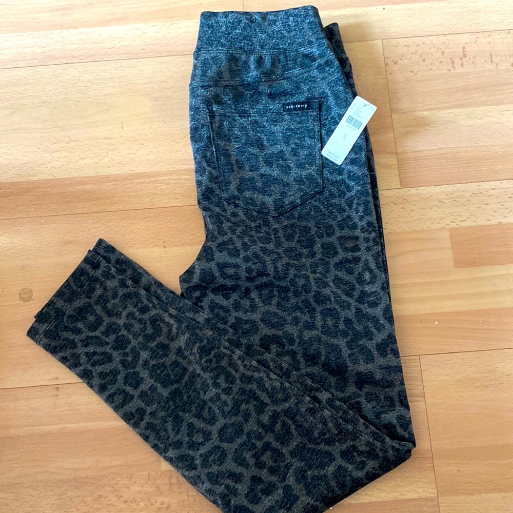 Sanctuary x Anthropologie Shimmer Leopard Pants! NWT!
